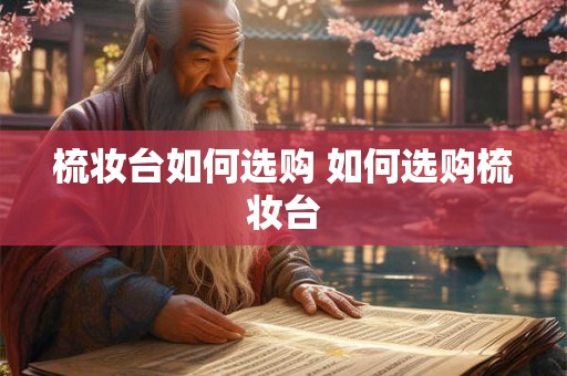 梳妆台如何选购 如何选购梳妆台 梳妆台如何选购 如何选购梳妆台