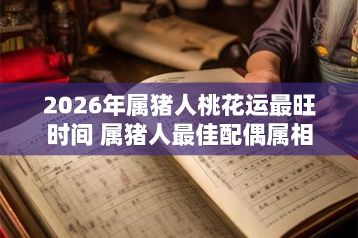 2026年属猪人桃花运最旺时间 属猪人最佳配偶属相 2026年属猪人桃花运最旺时间 属猪人最佳配偶属相