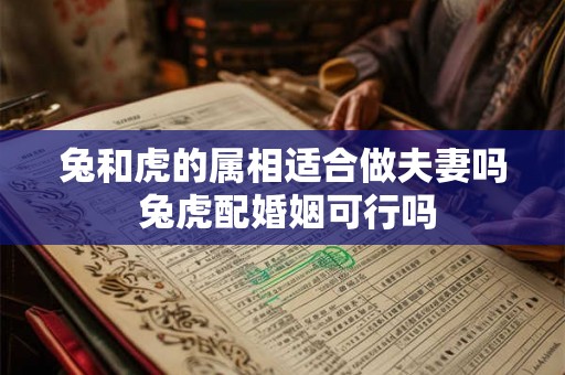 兔和虎的属相适合做夫妻吗 兔虎配婚姻可行吗