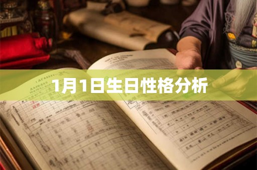 1月1日生日性格分析