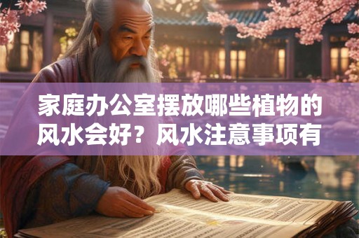 家庭办公室摆放哪些植物的风水会好？风水注意事项有哪些？