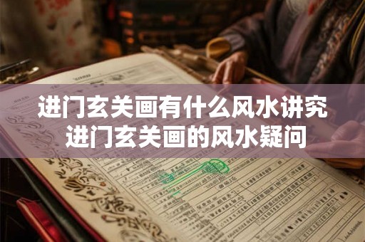进门玄关画有什么风水讲究 进门玄关画的风水疑问 进门玄关画有什么风水讲究 进门玄关画的风水疑问