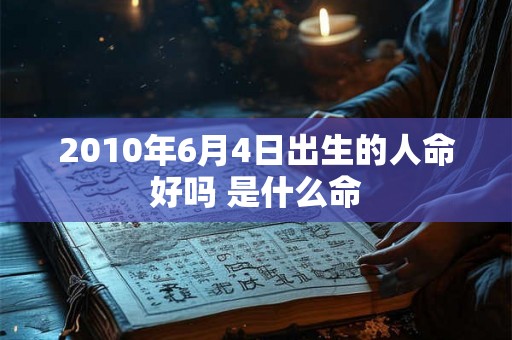 2010年6月4日出生的人命好吗 是什么命