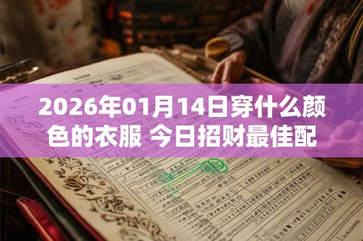 2026年01月14日穿什么颜色的衣服 今日招财最佳配色 2026年01月14日穿什么颜色的衣服 今日招财最佳配色