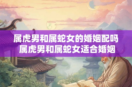 属虎男和属蛇女的婚姻配吗 属虎男和属蛇女适合婚姻吗