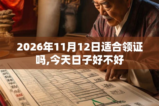 2026年11月12日适合领证吗,今天日子好不好