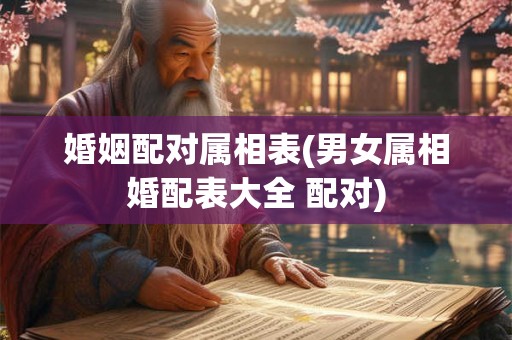 婚姻配对属相表(男女属相婚配表大全 配对) 婚姻配对属相表(男女属相婚配表大全 配对)