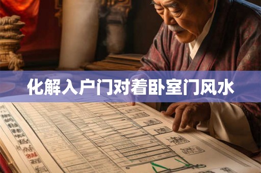 化解入户门对着卧室门风水