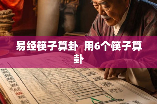 易经筷子算卦  用6个筷子算卦