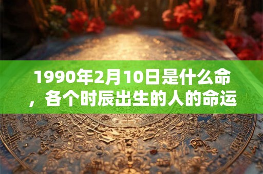 1990年2月10日是什么命,各个时辰出生的人的命运 1990年2月10日是什么命,各个时辰出生的人的命运