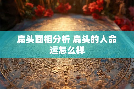 扁头面相分析 扁头的人命运怎么样