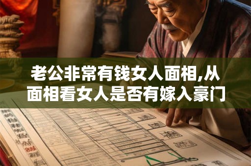 老公非常有钱女人面相,从面相看女人是否有嫁入豪门的命