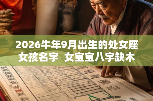 2026牛年9月出生的处女座女孩名字  女宝宝八字缺木起名字