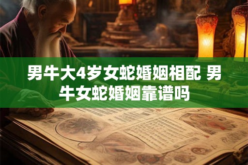 男牛大4岁女蛇婚姻相配 男牛女蛇婚姻靠谱吗 男牛大4岁女蛇婚姻相配 男牛女蛇婚姻靠谱吗