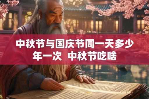 中秋节与国庆节同一天多少年一次 中秋节吃啥 中秋节与国庆节同一天多少年一次 中秋节吃啥