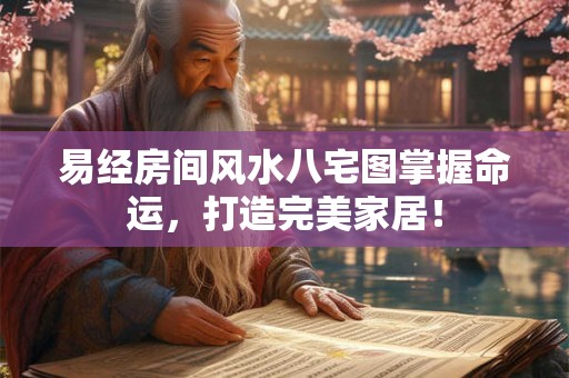 易经房间风水八宅图掌握命运，打造完美家居！