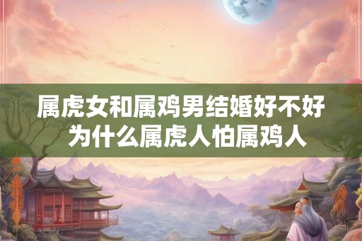 属虎女和属鸡男结婚好不好  为什么属虎人怕属鸡人