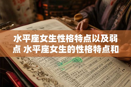 水平座女生性格特点以及弱点 水平座女生的性格特点和弱点是什么 水平座女生性格特点以及弱点 水平座女生的性格特点和弱点是什么