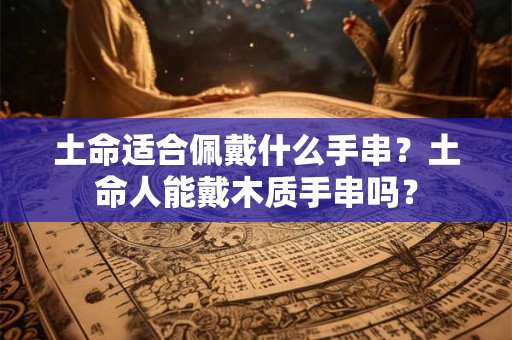 土命适合佩戴什么手串？土命人能戴木质手串吗？