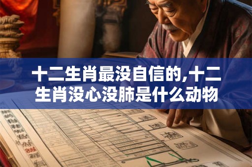 十二生肖最没自信的,十二生肖没心没肺是什么动物 十二生肖最没自信的,十二生肖没心没肺是什么动物