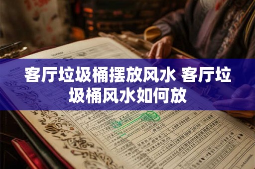 客厅垃圾桶摆放风水 客厅垃圾桶风水如何放