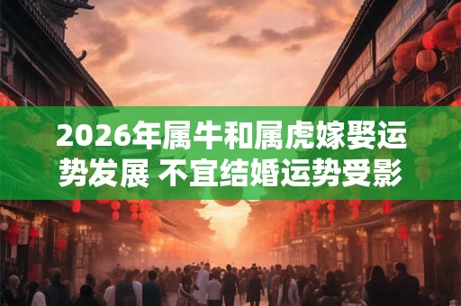 2026年属牛和属虎嫁娶运势发展 不宜结婚运势受影响