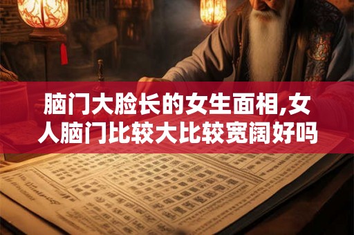 脑门大脸长的女生面相,女人脑门比较大比较宽阔好吗？
