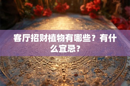 客厅招财植物有哪些？有什么宜忌？