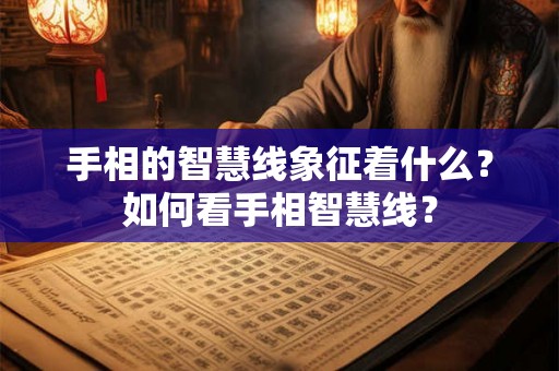 手相的智慧线象征着什么？如何看手相智慧线？