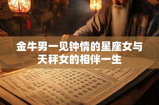 金牛男一见钟情的星座女与天秤女的相伴一生