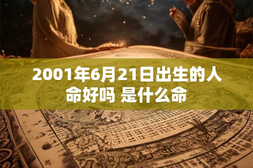 2001年6月21日出生的人命好吗 是什么命