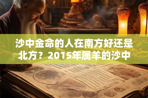 沙中金命的人在南方好还是北方？2015年属羊的沙中金命好不好？