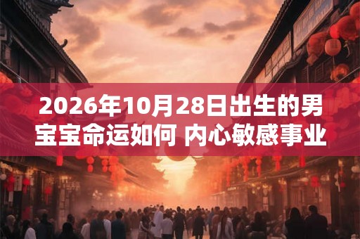 2026年10月28日出生的男宝宝命运如何 内心敏感事业有成 2026年10月28日出生的男宝宝命运如何 内心敏感事业有成