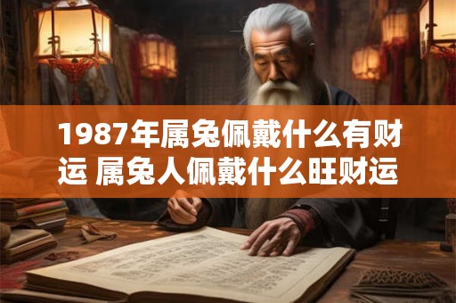 1987年属兔佩戴什么有财运 属兔人佩戴什么旺财运