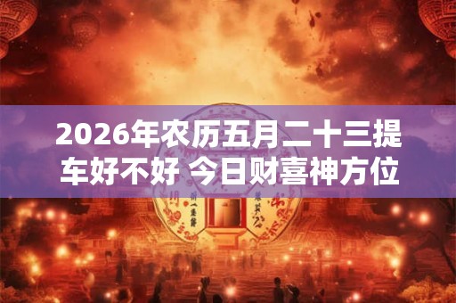 2026年农历五月二十三提车好不好 今日财喜神方位