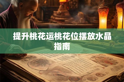 提升桃花运桃花位摆放水晶指南