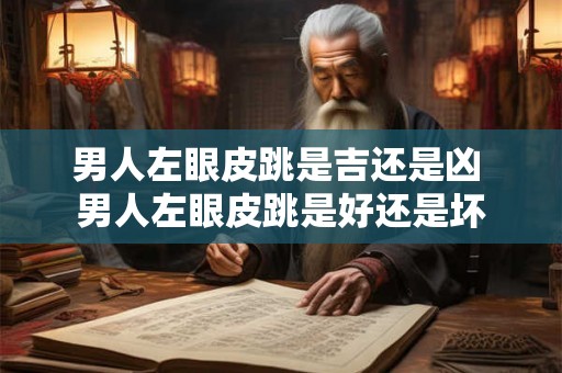 男人左眼皮跳是吉还是凶 男人左眼皮跳是好还是坏 男人左眼皮跳是吉还是凶 男人左眼皮跳是好还是坏
