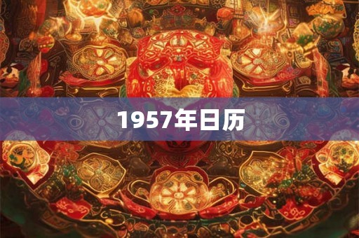 1957年日历