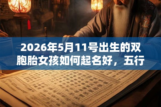2026年5月11号出生的双胞胎女孩如何起名好，五行属什么？