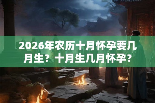 2026年农历十月怀孕要几月生？十月生几月怀孕？