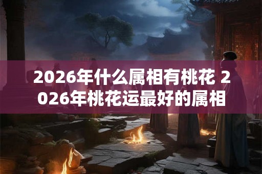 2026年什么属相有桃花 2026年桃花运最好的属相