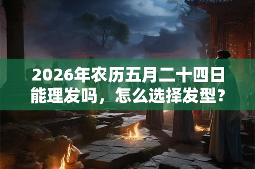 2026年农历五月二十四日能理发吗，怎么选择发型？