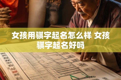 女孩用骐字起名怎么样 女孩骐字起名好吗