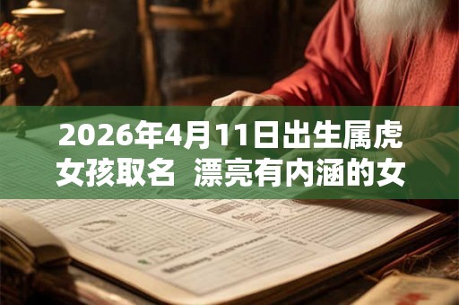 2026年4月11日出生属虎女孩取名  漂亮有内涵的女孩名字