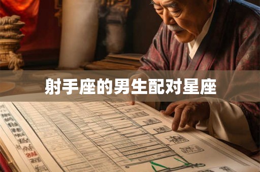 射手座的男生配对星座