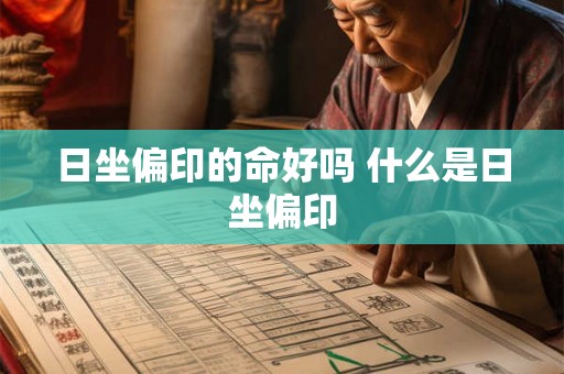 日坐偏印的命好吗 什么是日坐偏印 日坐偏印的命好吗 什么是日坐偏印