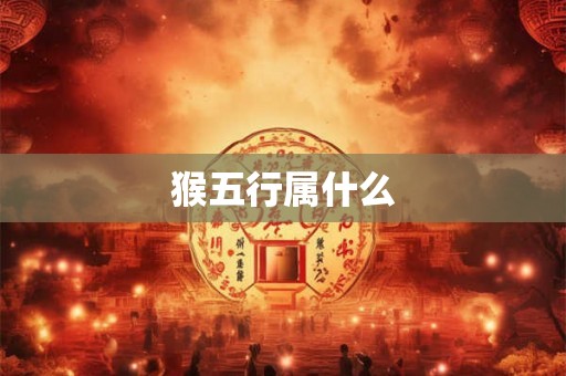 猴五行属什么 猴五行属什么