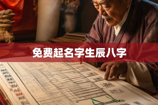 免费起名字生辰八字 免费起名字生辰八字