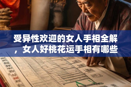 受异性欢迎的女人手相全解，女人好桃花运手相有哪些？