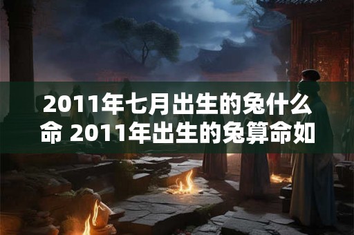 2011年七月出生的兔什么命 2011年出生的兔算命如何